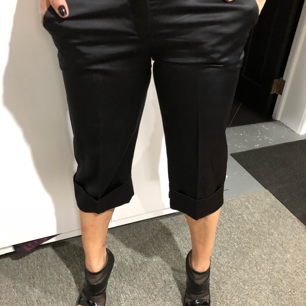 Satin capris